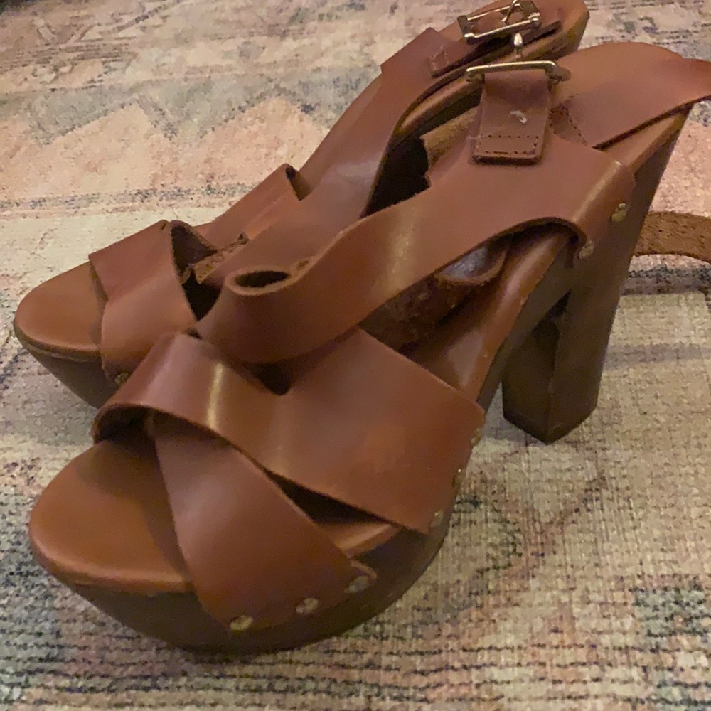Steve Madden Wooden Heels